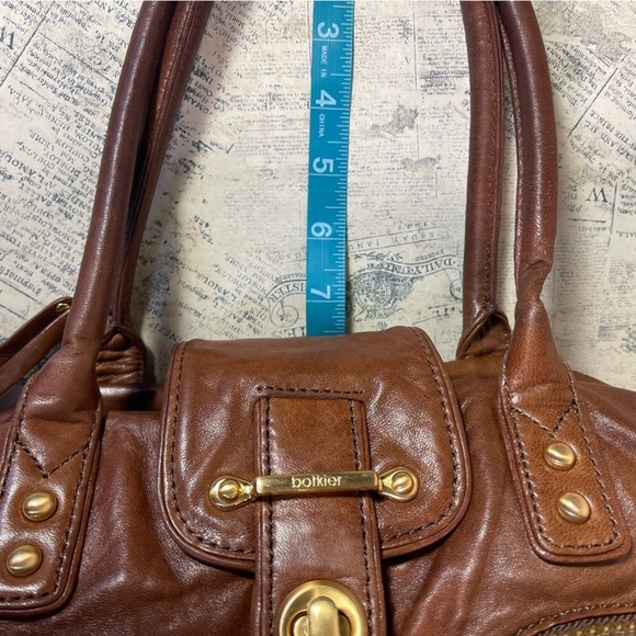 Botkier Bianka Leather Double Strap satchel - Picture 12 of 15